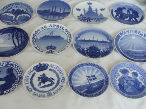 ROYAL COPENHAGEN DIFFERENT OLD PLATE HANDPAINT - Picture 1 of 46