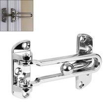 Door Guard Restrictor Security Catch Strong Heavy Duty Safety Lock Chain