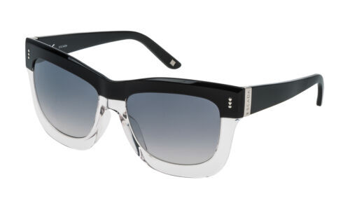 ESCADA E1083 E904 BLACK SUNGLASSES BLUE LENS | eBay display picture 1
