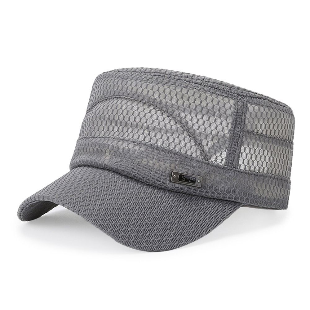 APL Cappello Cadetto Traspirante Regolabile Cappello da Sole Piatto Top Cappellino Uomo