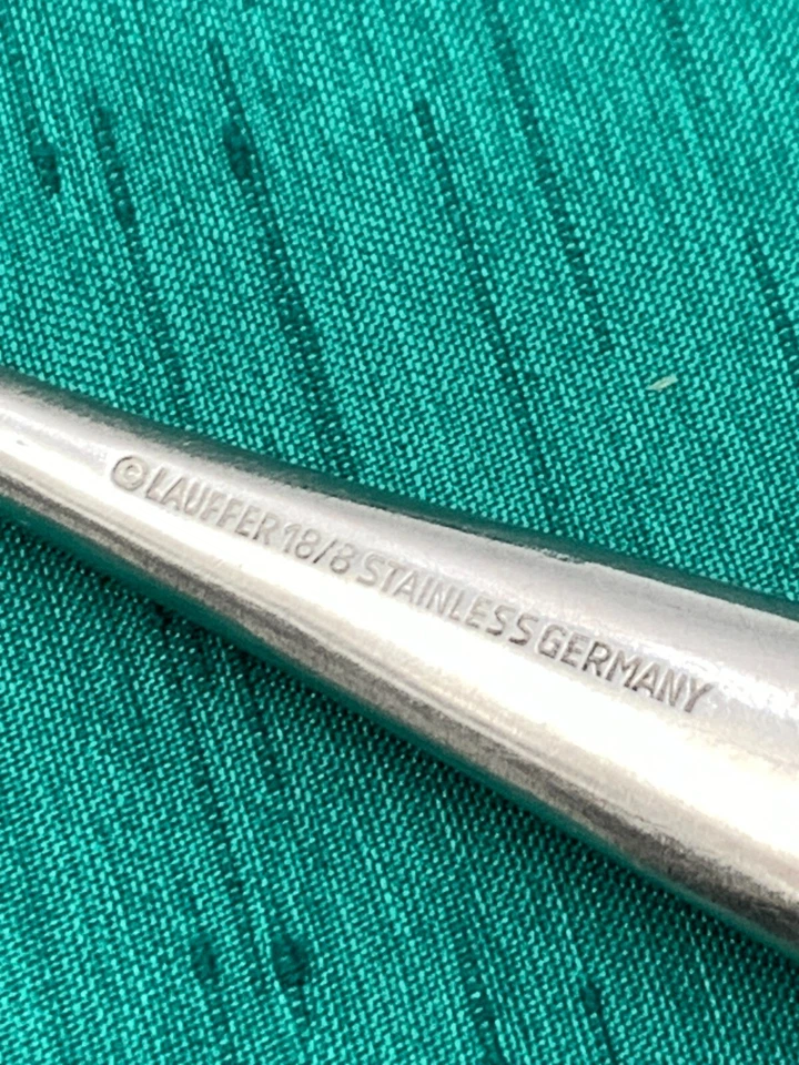 Towle Lauffer DISEÑO 2 cubiertos inoxidables ALEMANIA Japón Noruega Don Wallance Foto 2 de 4