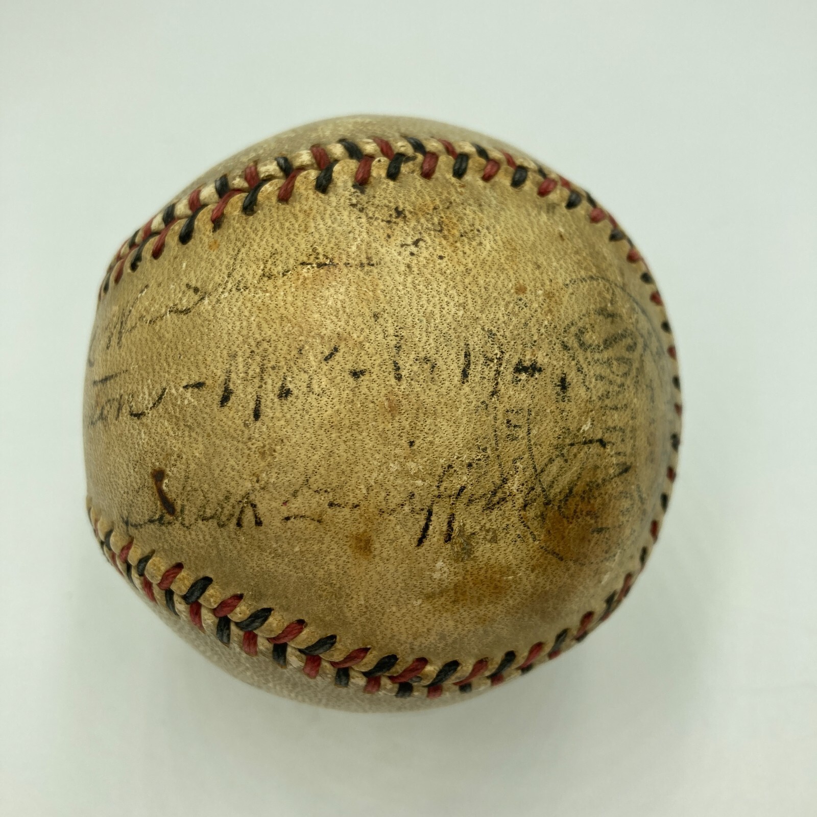 Babe Ruth Autographed Signed New York Yankees Clark Griffith Single 1920's Official National League Baseball Beckett 