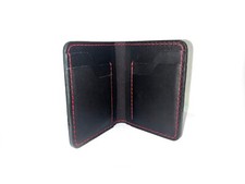 Vertical Bifold Wallet Full Grain Leather Wallet Handmade Leather Gift