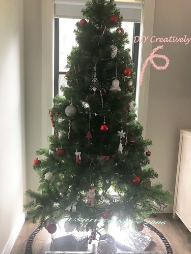 5FT/1.5M/150CM Christmas Trees Green/White/Pinecone/Pink/Black/Blue/Fibre Optic - Picture 5 of 21