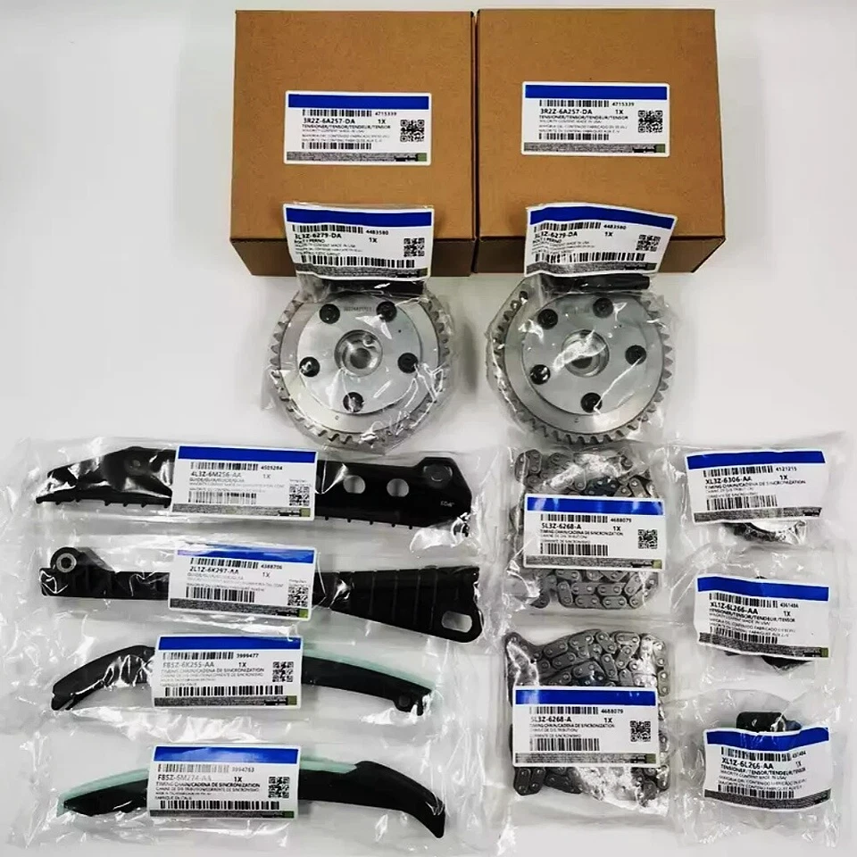 13 PIECES OEM TIMING CHAIN KIT For FORD F-250-550 5.4L V8 24V 2000-2010 USA NEW - Image 2 of 4
