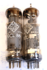2 x Röhren - ECL86 Telefunken - gepr. mit Roetest V10 gute Werte          ;RS1-4