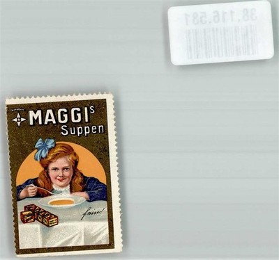 38116581 - Frauenfeld Maggi`s Suppen Julius Maggi Kind Vignette