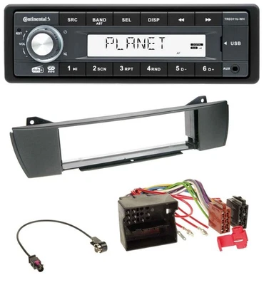 Continental MP3 AUX USB DAB 1DIN Autoradio für BMW Z4 E85 (2003-2008) - Bild 1 von 4