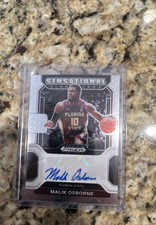 2022-23 Panini Prizm Draft Picks - Sensational Signatures Malik Osborne #SS-MOS