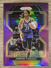 2022 Panini Prizm WNBA Purple #107 Jordin Canada /99