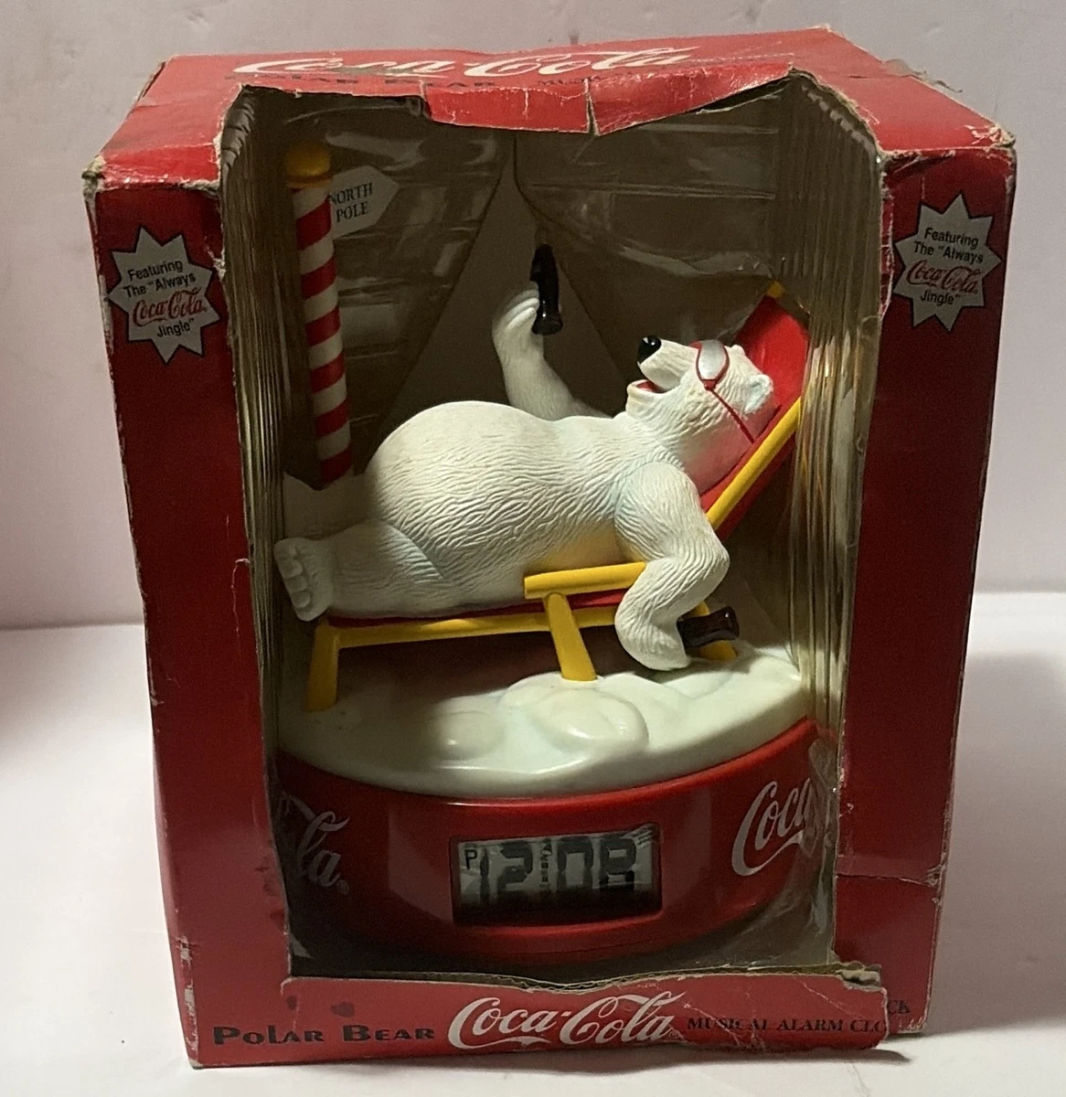 25+ Coca Cola Polar Bear Clock Clocks & Radios for sale | Updated