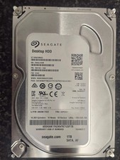 Seagate Desktop HDD 1TB 3.5" SATA 7200RPM 6GB/s Internal Hard Drive