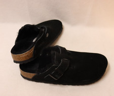 Birkenstock Boston VL Shearling Clog, Men's 5 / Women's 7 Narrow Fit, Black NEW