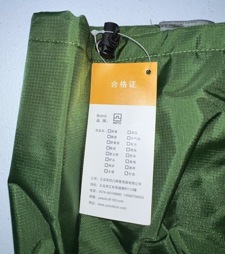 Waterproof Nylon Adjustable Leg Gaiters for Hiking in Mud Sand Snow Green NWT - Picture 5 of 7