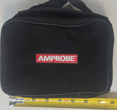 Amprobe PRM-6 Motor & Phase Rotation Tester w/ Test Leads and Carrying Case