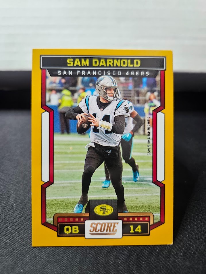 2023 Score - Sam Darnold #44 Gold