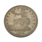 1876 $1 Trade Dollar United States Philadelphia Mint Silver Coin NR #C807-1