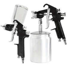 Gravity Siphon Feed Air Spray Gun 1.5mm 400cc750cc Cup Auto Furniture Paint Gravity Siphon Feed Air Spray Gun 1.5mm 400cc750cc Cup Auto Furniture Paint