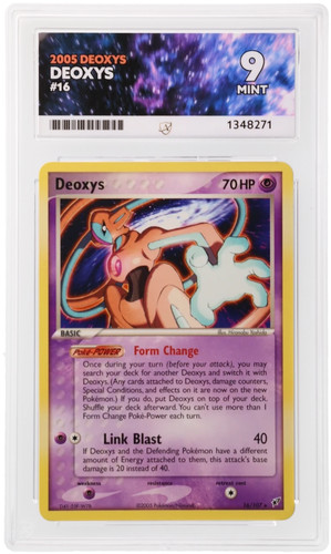 Deoxys graded ACE 9 for sale on eBay