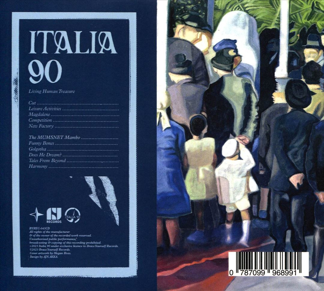 Living Human Treasure CD by Italia 90 2023 Release