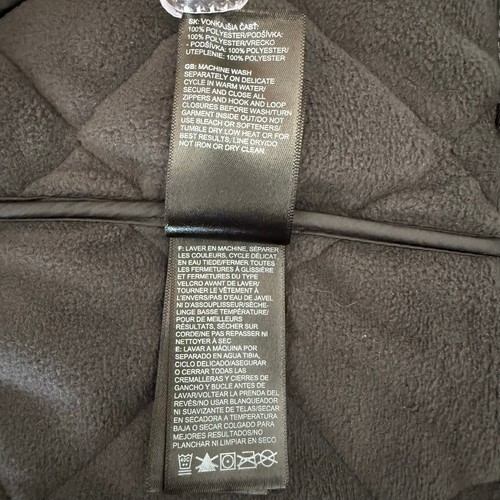 The North Face Black Quilted Nylon Barn Jacket Men's Size XL Mid Length Classic - Picture 5 of 12