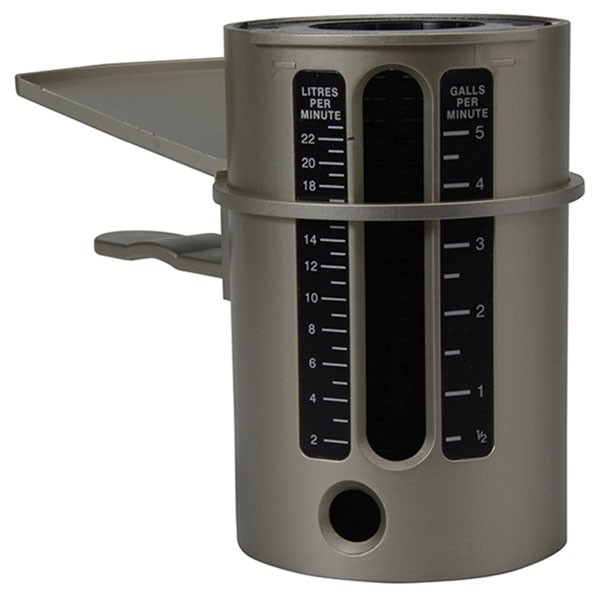 Monument Water Flow Weir Gauge