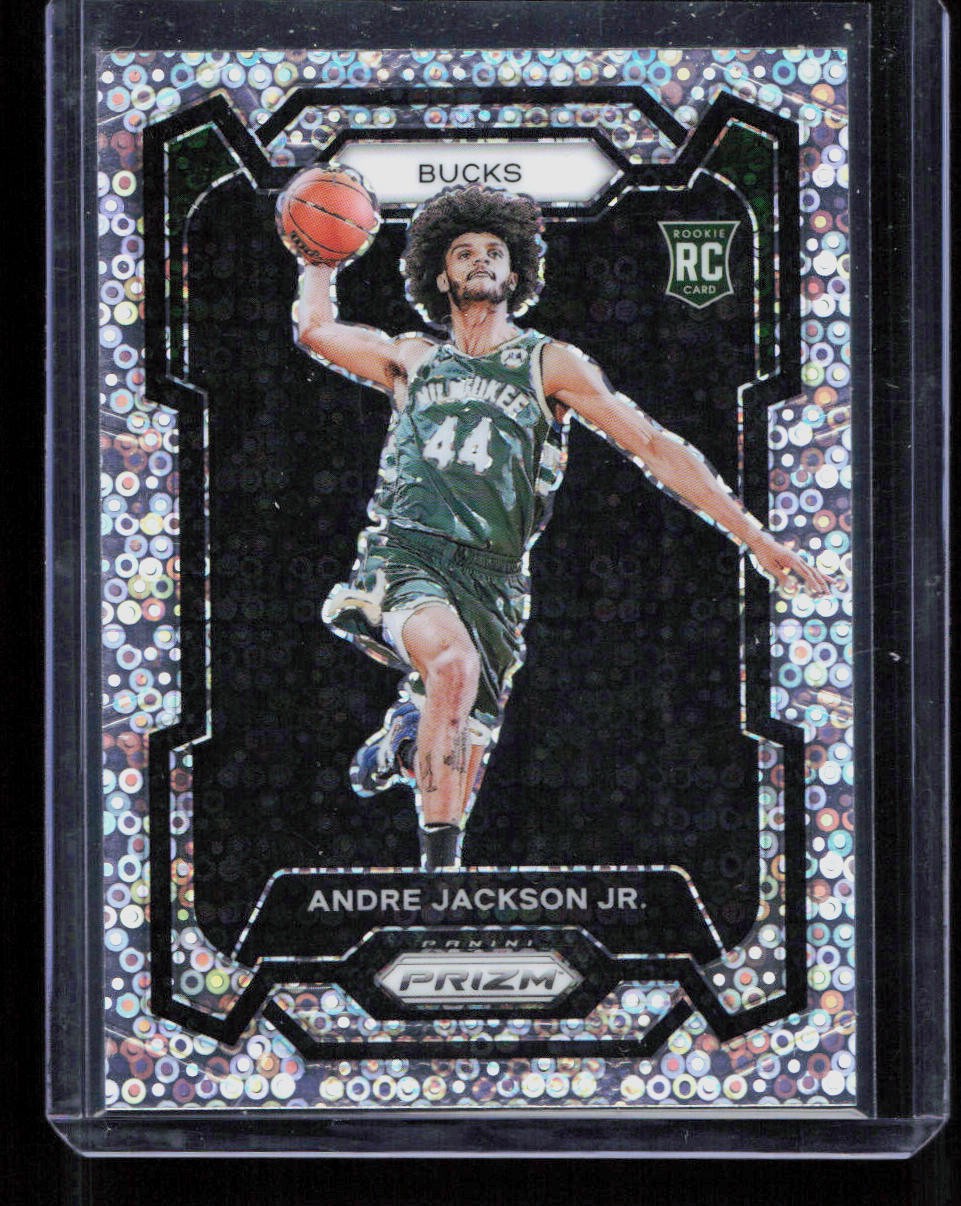 Andre Jackson Jr. 2023-24 Panini Prizm #131 Fast Break Prizm Rookie