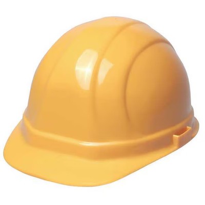 Hard Hat, Omega II, Polyethylene, 6 Point Ratchet, Type 1, Class E, Yellow