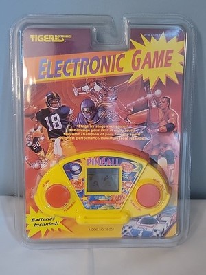 Vintage 1991 Tiger Electronics Hand-held Pinball Electronic Game 75-007 NIP