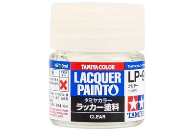 Tamiya Lacquer LP-9 Clear Paint Jar 82109