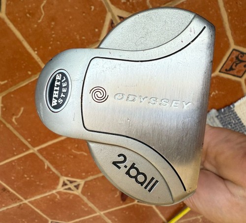 ODYSSEY 2 SFERE ACCIAIO BIANCO 33” putter mano destra