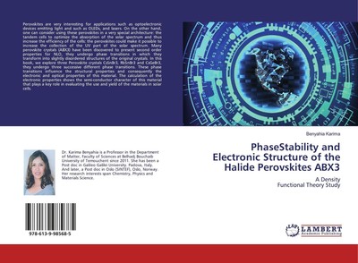 Benyahia Karima | PhaseStability and Electronic Structure of the Halide...