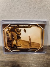 2024 Star Wars Masterwork BTS-3 the scavenger Behind The Scenes METAL  1/1