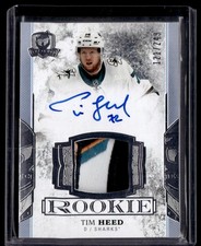 2017-18 Upper Deck The Cup Tim Heed Rookie Auto 121/249 San Jose Sharks #98