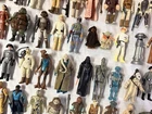 Vintage Star Wars 43 Figure LOT 1978 Kenner Original Weapons YODA FETT HAN VADER