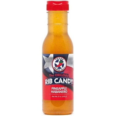 Pineapple Habanero Rib Candy Sauce 12oz Versatile Cooking Marinade Brushable