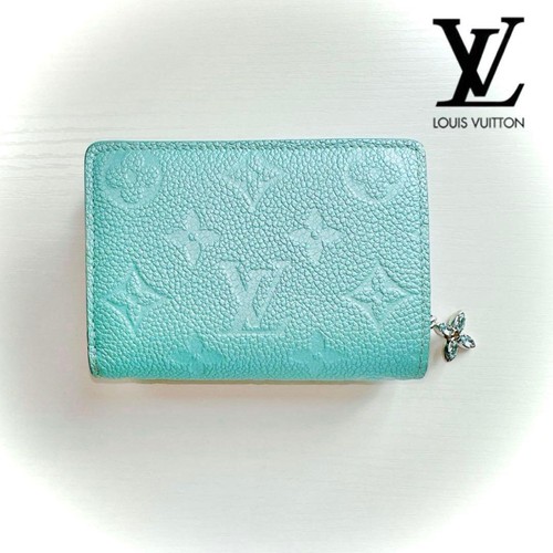 Limited Color Louis Vuitton Portefeuille Empreinte Compact Wallet