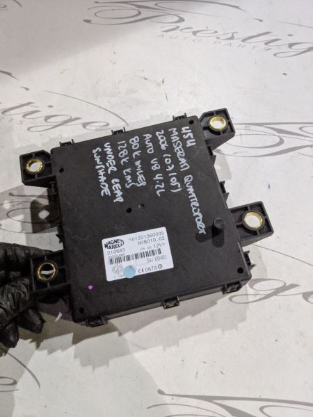 Maserati Quattroporte 03-12 M139 Trunk Control Module OEM 04 05 06 07 08 09 10 