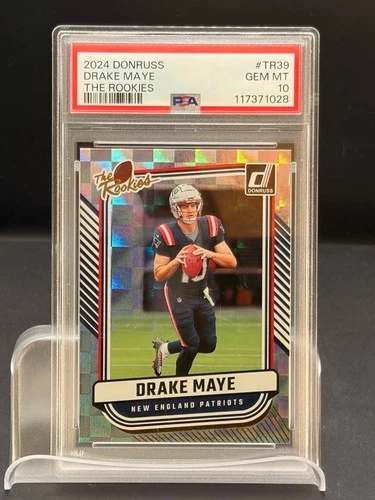 2024 PANINI DONRUSS THE ROOKIES #TR39 DRAKE MAYE PSA 10