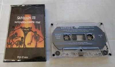 SAMHAIN III Cassette November Coming Fire  1989 Punk Rock PL9-07 Rare 