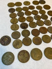 Old Mexico Coin Lot - 1959-1976 - 5 CENTAVOS -lot Of 47 Coins