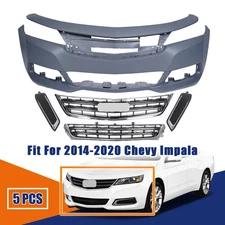 Front Bumper Cover Grille Assembly w/o DRL For 2014-2020 2019 2018 Chevy Impala