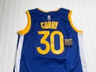 Steph Curry Signed Golden State Warriors NBA Basketball Jersey w COA