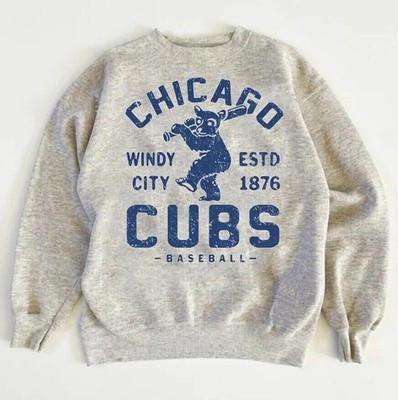 Rare Chicago Cubs MLB Baseball Remake design Graphic Sweatshirt Men Women