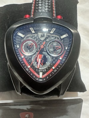 Limited Edition New Battery TONINO LAMBORGHINI Spyder 12H-6 Black