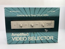 Archer RadioShack Video Selector Switch 15-1262 Coaxial TV or Vintage Gaming