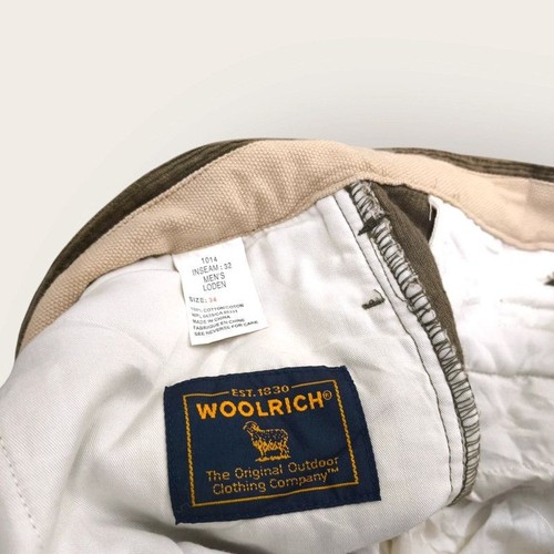 Pantalón de pana Woolrich vintage, W34 L32, excelente estado - Imagen 4 de 8