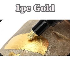 Chrome Mirror Marker Pen Waterproof Paint for Glass Ceramic Rock Plastic UK