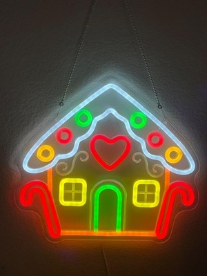 Merry Christmas Xmas Santa Claus LED Neon Sign With Dimmer USB Powered Light BT