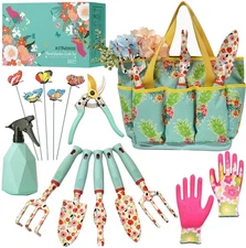 Floral Garden Tool Set| Gardening Gifts For Women Birthday| Heavy Duty Tools Kit